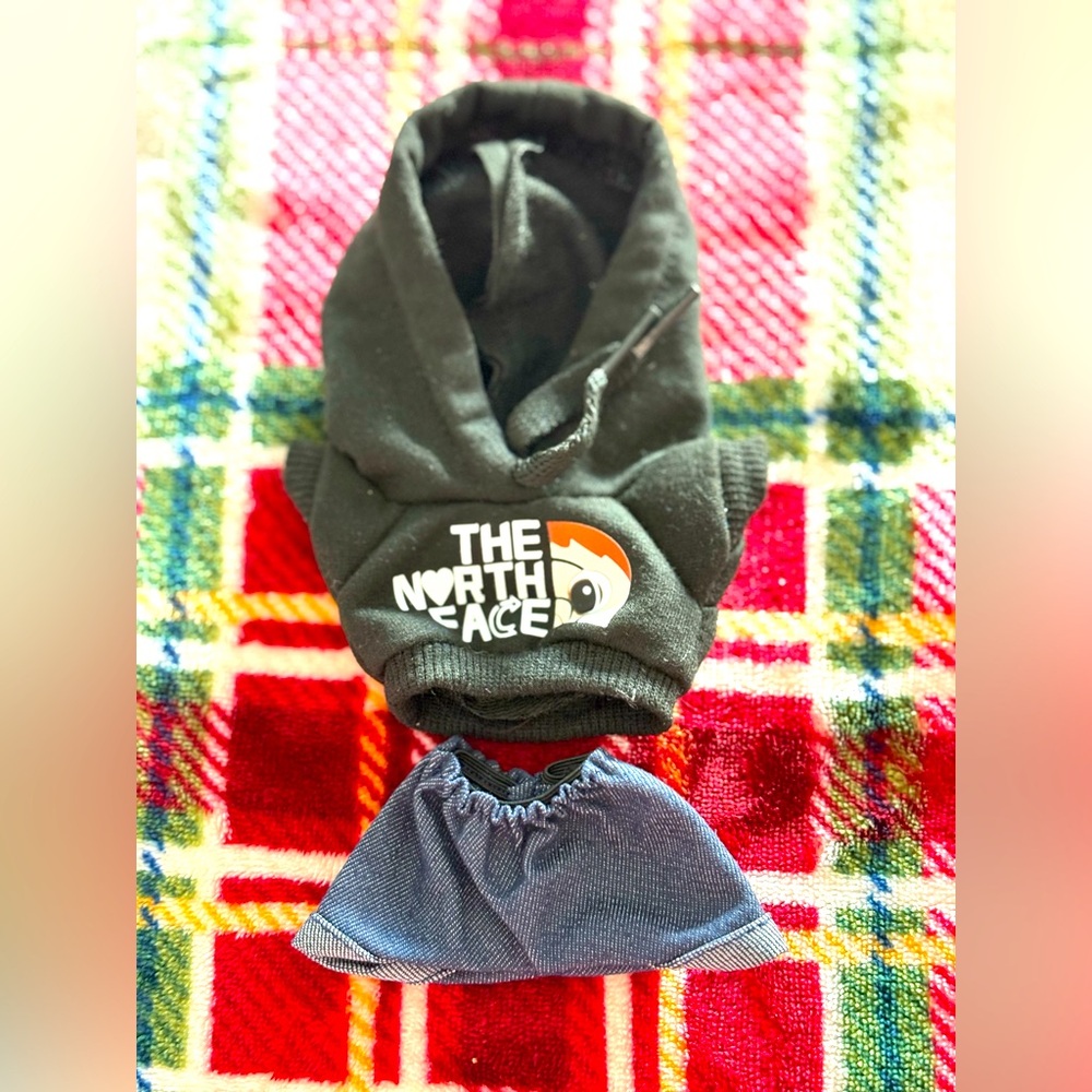 Labubu Clothes -Black Hoodie